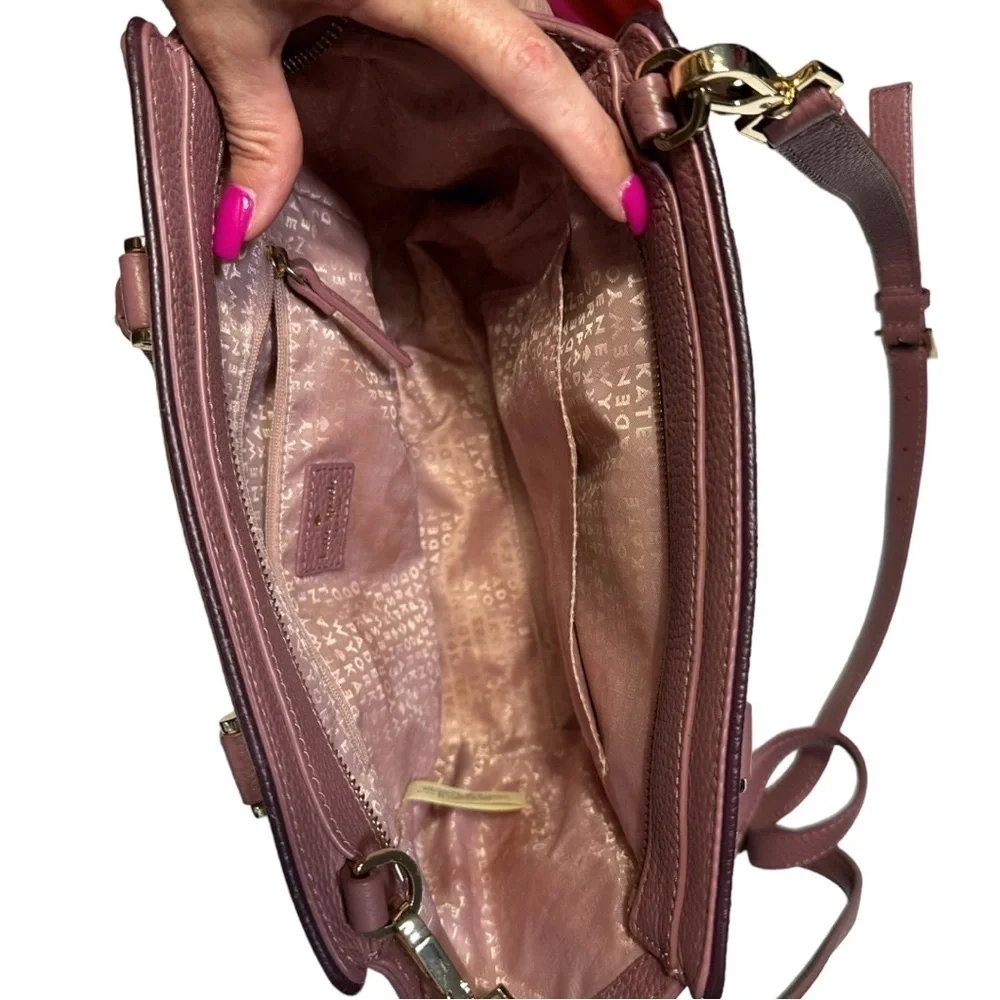 Kate Spade ♠️ Chester Street Allyn Satchel Bag in Dusty Pink